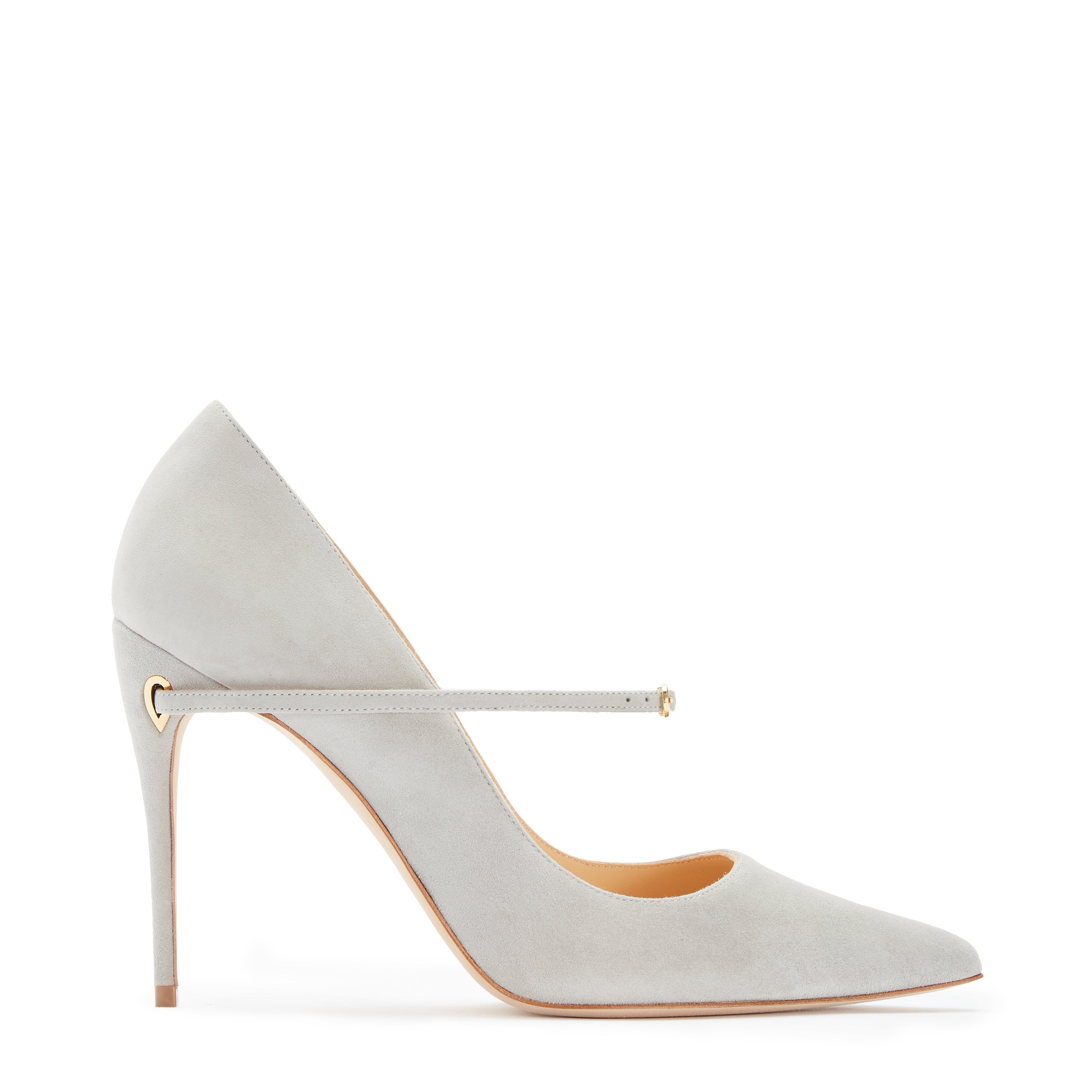 Grey suede pumps deals