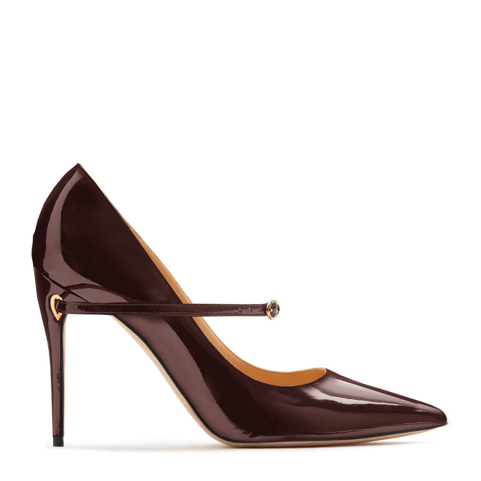 LORENZO 105 - Burgundy Patent